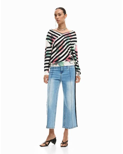 Fine Desigual de color White