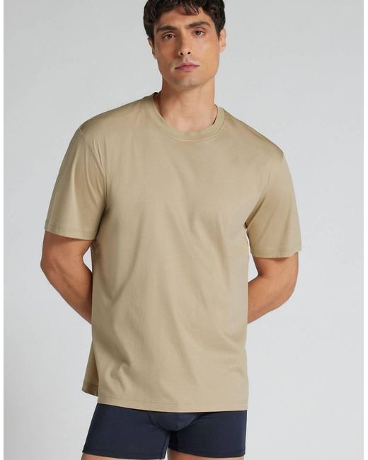 Intimissimi Natural Mercerised Superlight T-Shirt for men