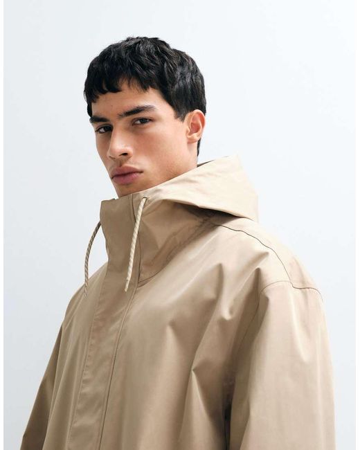 ASOS Natural Stormmax Water Repellent Parka for men