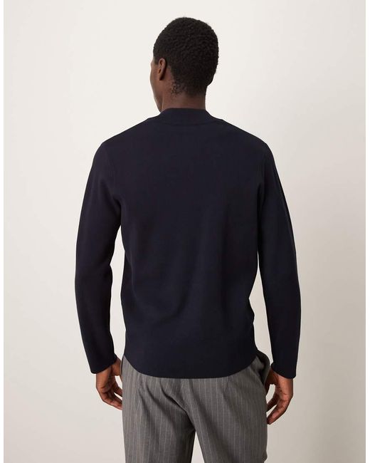 Top di Mango in Blue da Uomo