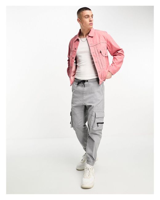 Levi's Pink Type 2 Denim Trucker Jacket for men