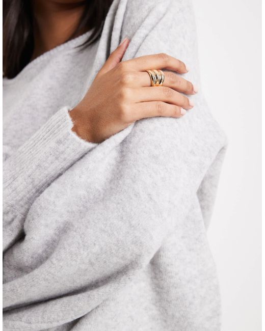 Pull - chiné WeWoreWhat en coloris Gray