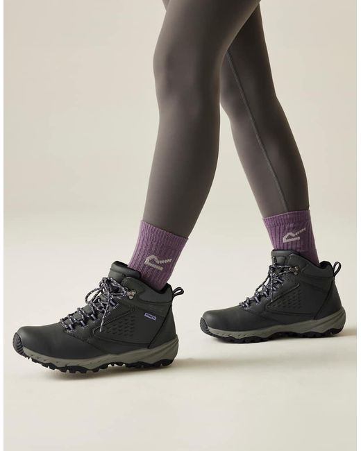 Regatta Black Waterproof Amble Walking Boots