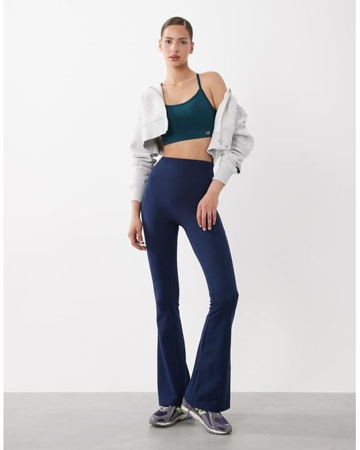 New Balance Blue Essential Yoga Bra