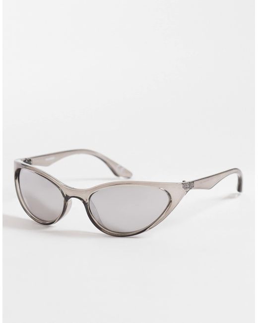 ASOS White Wrap Sunglasses for men