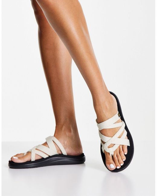Teva Voya Zillesa Strappy Toe Loop Sandals | Lyst Australia