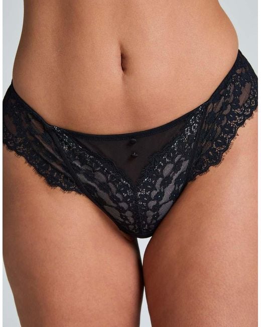 Hunkemöller Black Daisy Non-Padded Underwired Bra