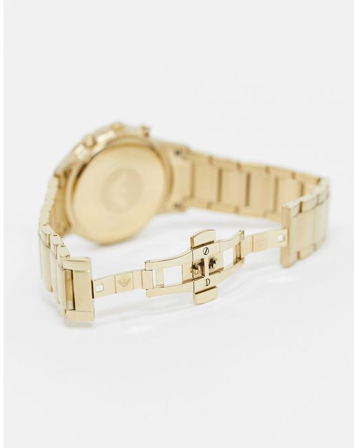 Reloj de pulsera dorado AR11332 de Emporio Armani de hombre de color  Metálico | Lyst