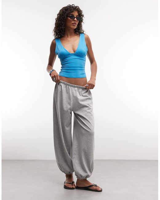 Collusion Blue Plunge Halter
