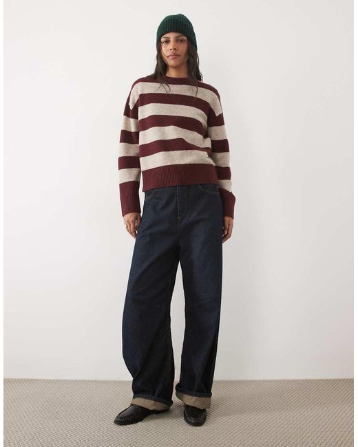 New Look Brown Crew Neck Jumper