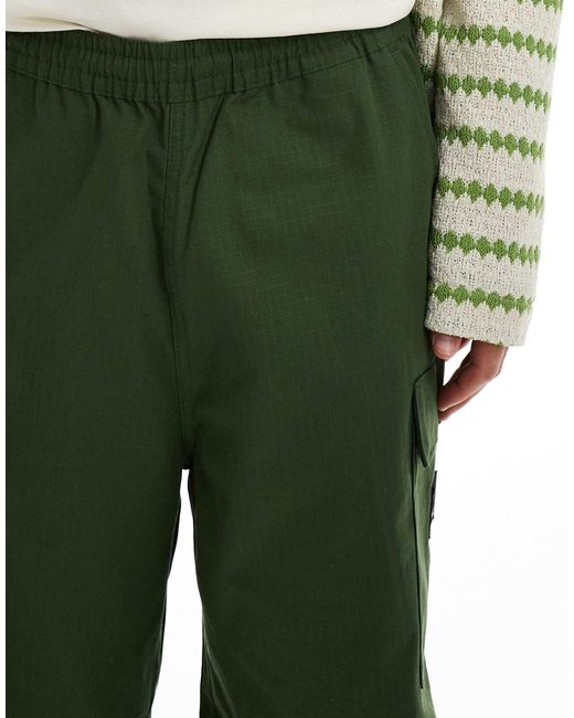 Timberland – regular fit ripstop-cargohose in Green für Herren