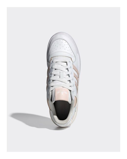 Forum bold - scarpe bianche con strisce di Adidas Originals in White