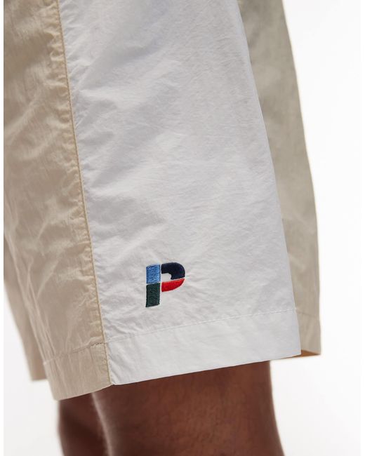 Parlez – copa – relaxed-fit-shorts in White für Herren
