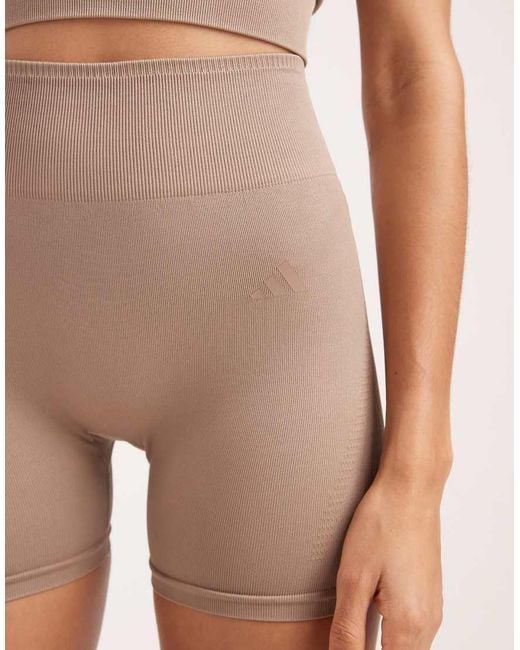 Adidas Originals Brown Essentials Knit Shorts