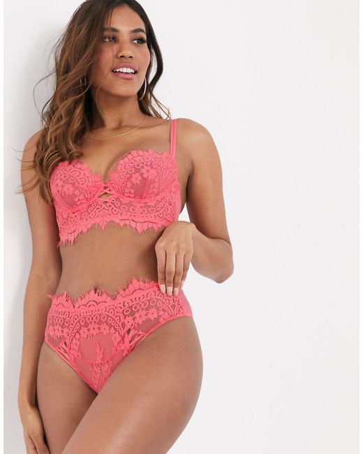 Ann Summers Fearless Longline Lace Non 