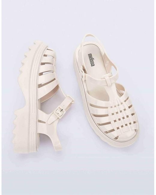Melissa Natural Possession Platform Ii Jelly Sandals