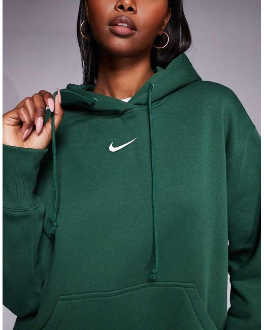 Nike Green Phoenix Fleece Oversized Hoodie