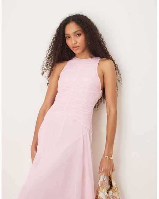 light pink baby doll dress Taylor Texture-Flower Baby Doll Dress – Missy's Boutique main image 0