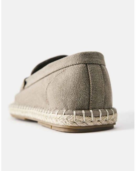 Espadrilles di Pull&Bear in Brown da Uomo