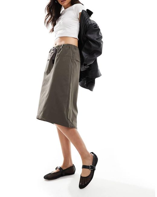 Gramicci Black Trekking Nylon Skirt