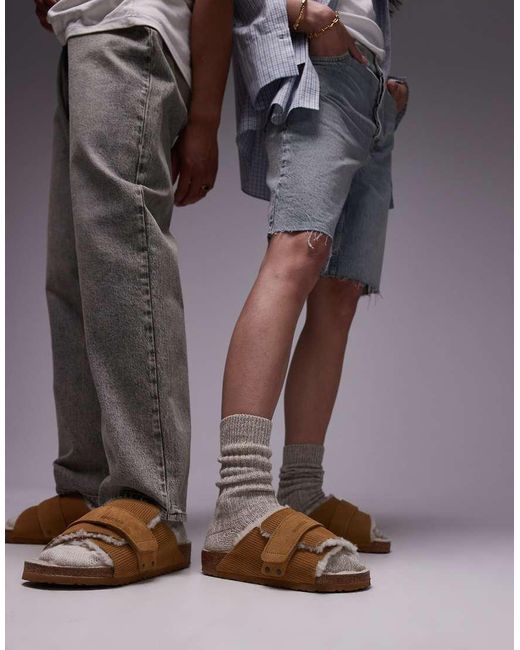 Kyoto di Birkenstock in Brown