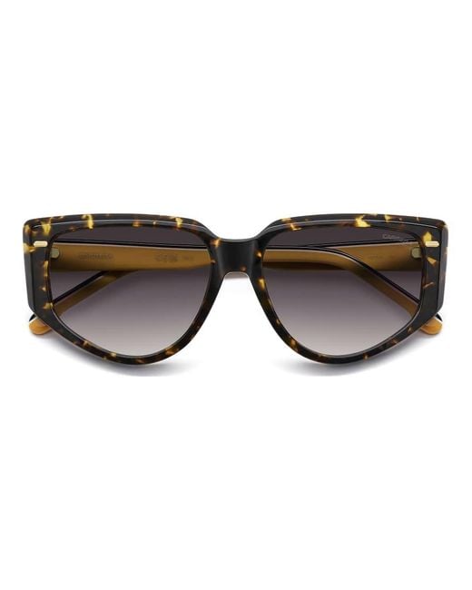 Carrera Brown Rectangular Sunglasses With Lenses