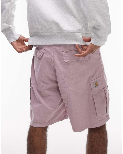 Pantalones Cortos Cargo Rosas Alan De Carhartt de hombre de color White