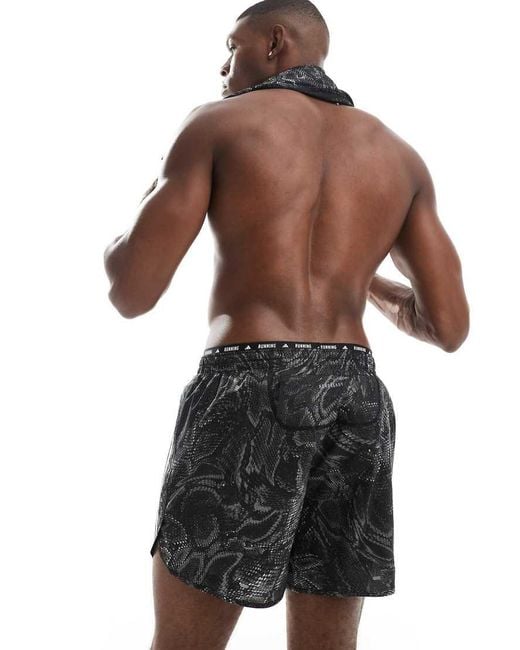 Adidas Originals Black Adidas Running Own The Run Shorts for men