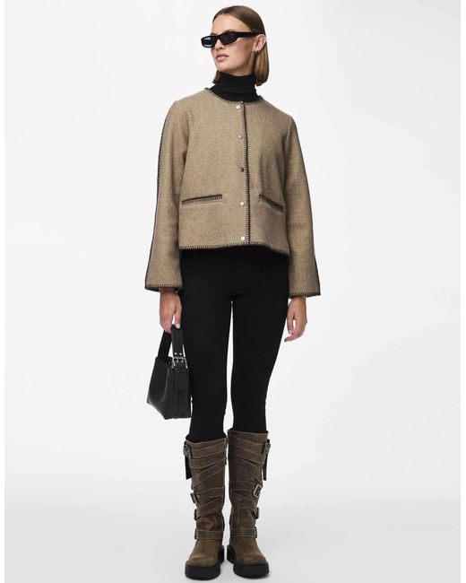 Pieces Natural – jacke