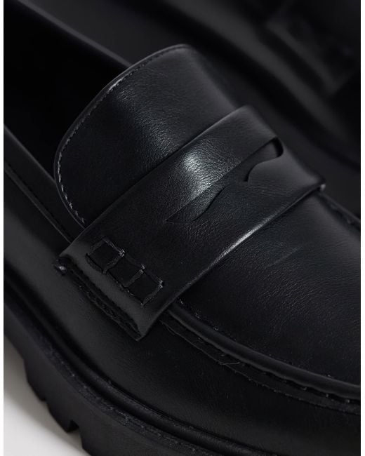 SEQWL Blue Kinder Chunky Loafers