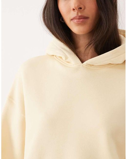 Gina Tricot Natural Relaxed Fit Hoodie
