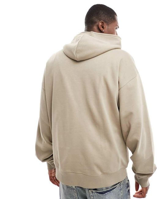 New Look Natural Oversized Hoodie for men