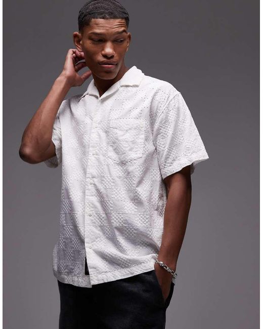 Vans Gray Wayside Short Sleeve Shirt for men