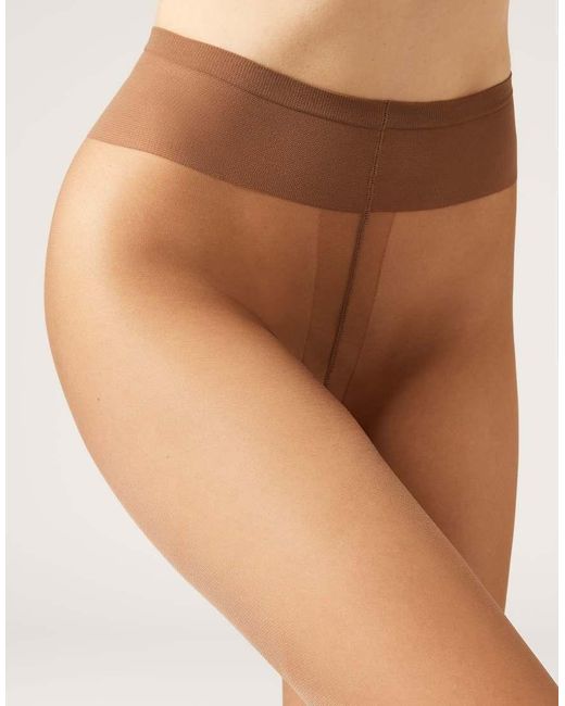 Calzedonia White 20 Denier Sheer Tights