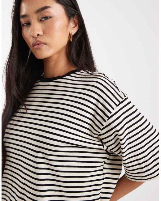 Aware Gray Drop Shoulder T-shirt