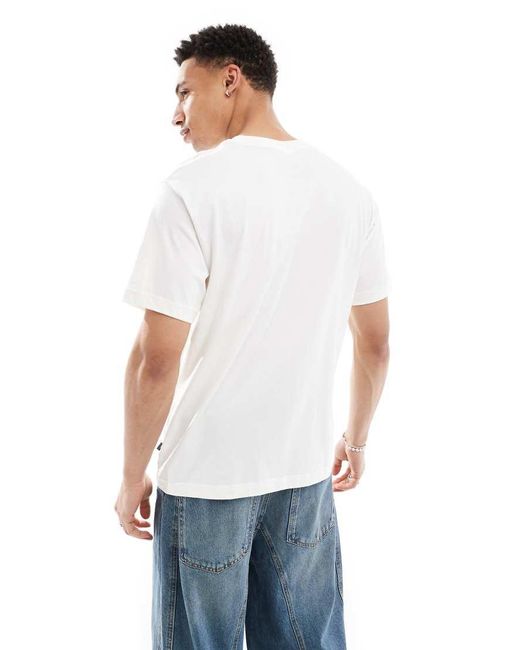 New Balance White Varsity Pennant T-Shirt for men