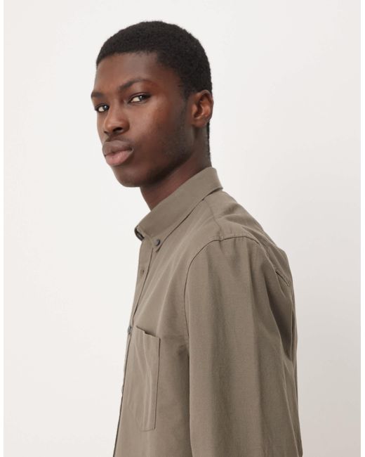 ARKET – oxford-hemd in Natural für Herren