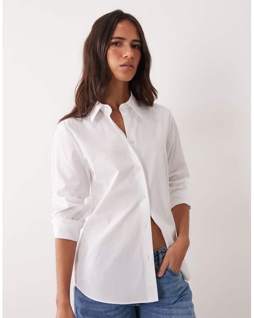 Mango Blue Classic Shirt