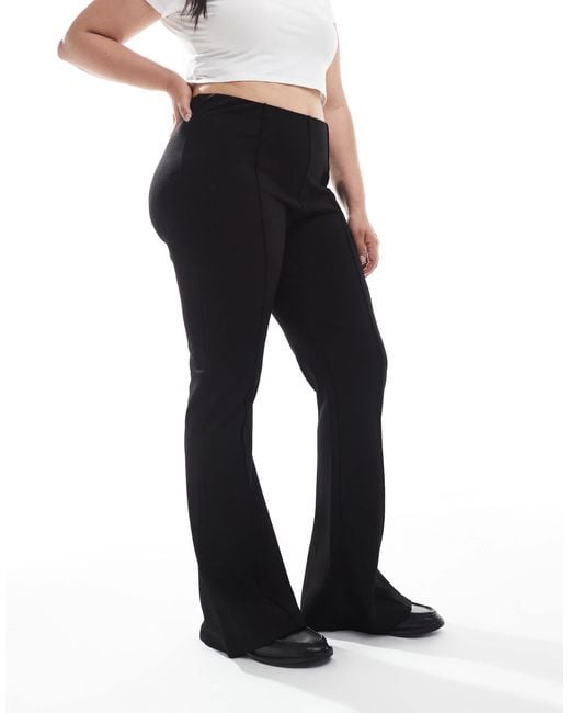 ASOS Blue Asos design curve – schlaghose aus ponte