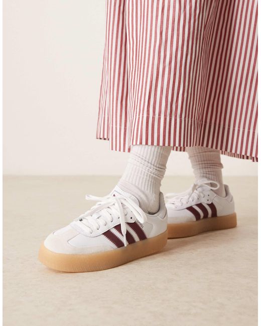 Adidas Originals White – sambae – sneaker