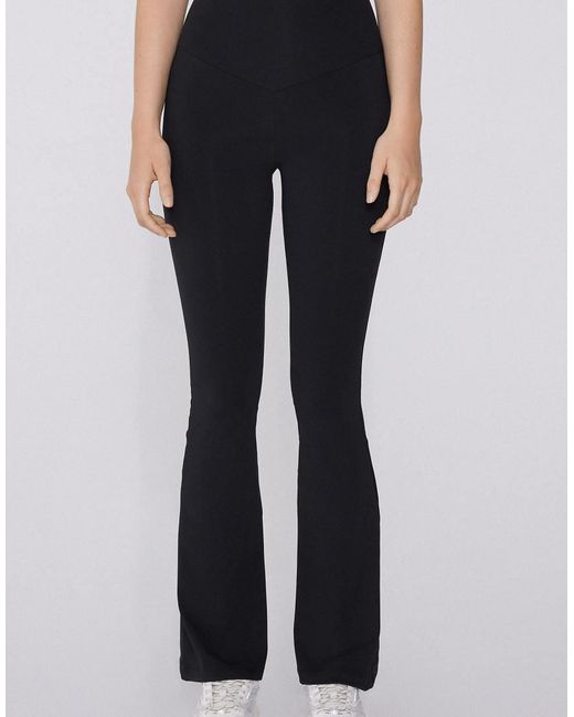 Tezenis Blue Flared Shaping Leggings