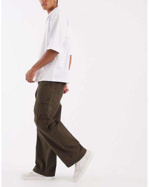 Levi's White Extra baggy Cargo for men