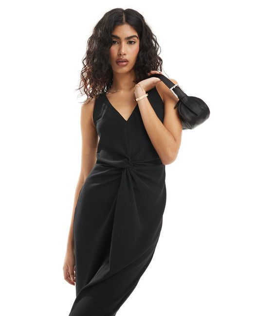 Closet Black Sleeveless Midaxi Dress