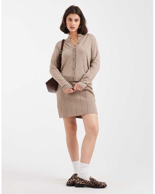 Object Natural Fine Gauge Cardigan