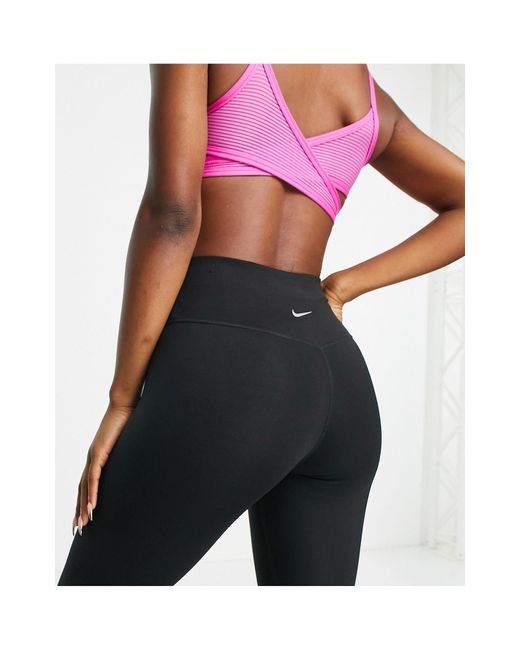 Buy Nike Women's Yoga Dri-FIT High-Rise 7/8 Leggings Pink in Kuwait -SSS