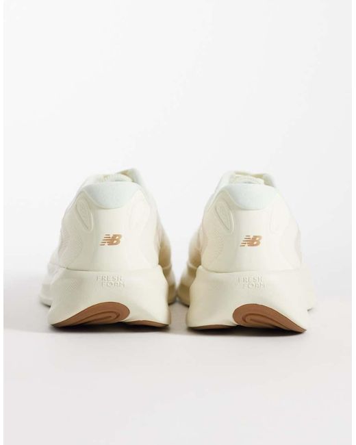 New Balance White 680 Trainers