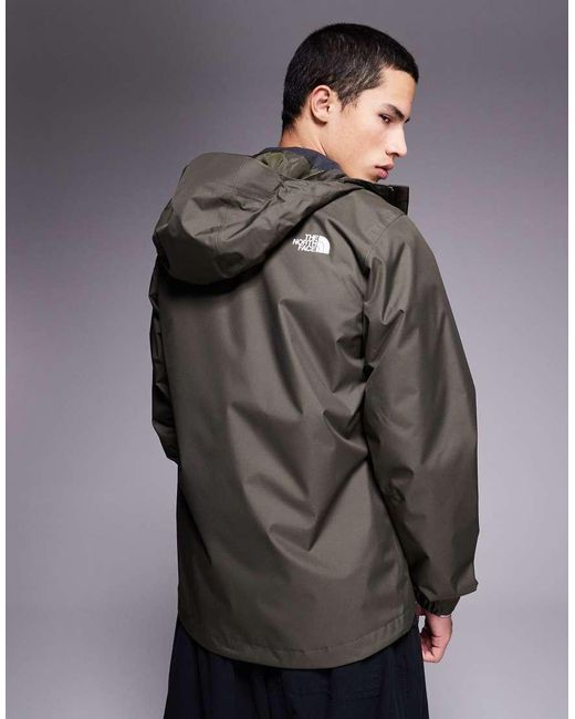 The North Face Gray Quest Waterproof Jacket for men