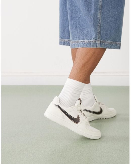 Nike Gray Field General Trainers for men