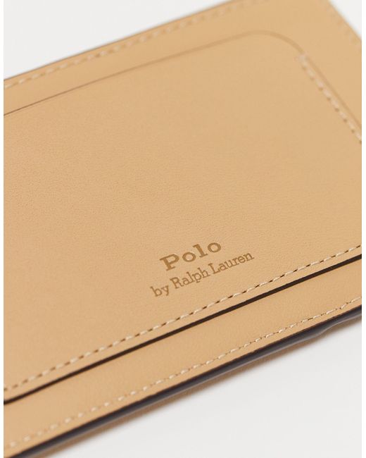 Polo Ralph Lauren Natural Card Holder