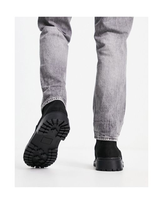 New look deals grey chelsea boots